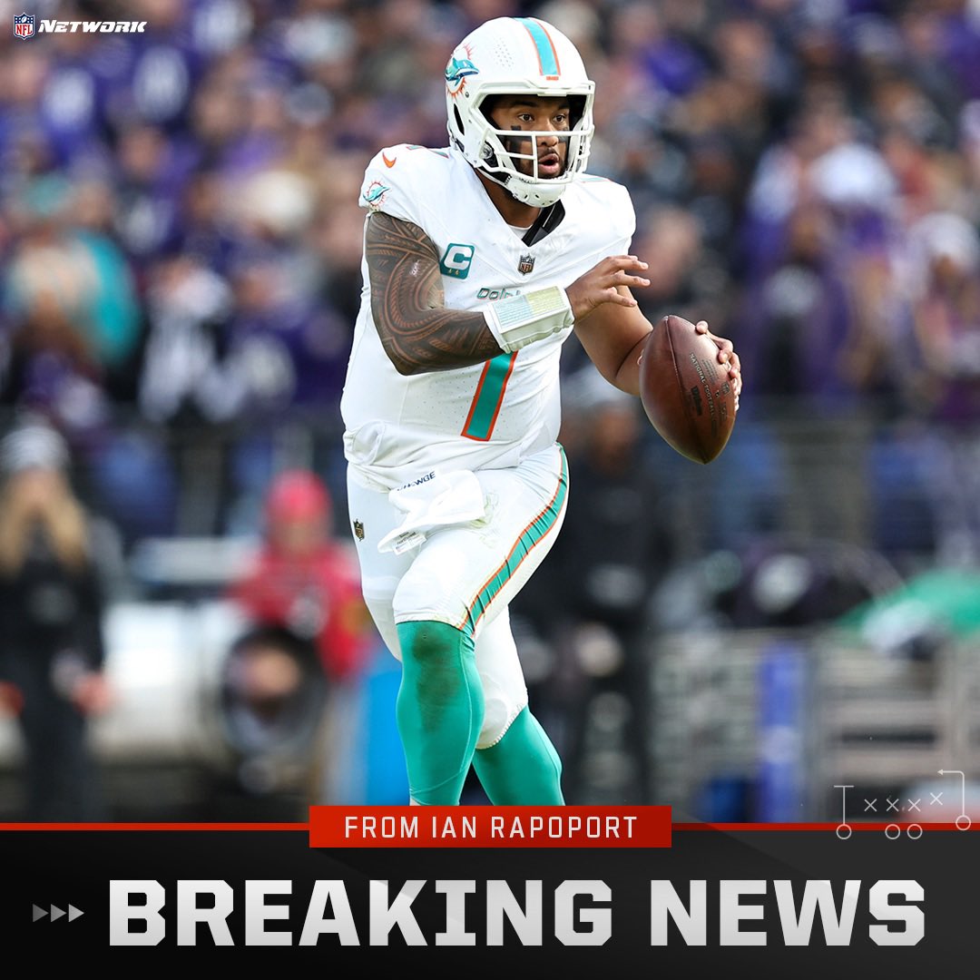 Ian Rapoport (@rapsheet) on Twitter photo The #Dolphins and their QB Tua Tagovailoa have a deal!
Sources tell me and <a href="/MikeGarafolo/">Mike Garafolo</a> theyโve agreed to terms on 4-year, $212.4M contract extension to lock him in long-term. At long-last, Miamiโs franchise QB is paid like it. ๐ฐ ๐ฐ ๐ฐ The #Dolphins and their QB Tua Tagovailoa have a deal!
Sources tell me and <a href="/MikeGarafolo/">Mike Garafolo</a> theyโve agreed to terms on 4-year, $212.4M contract extension to lock him in long-term. At long-last, Miamiโs franchise QB is paid like it. ๐ฐ ๐ฐ ๐ฐ