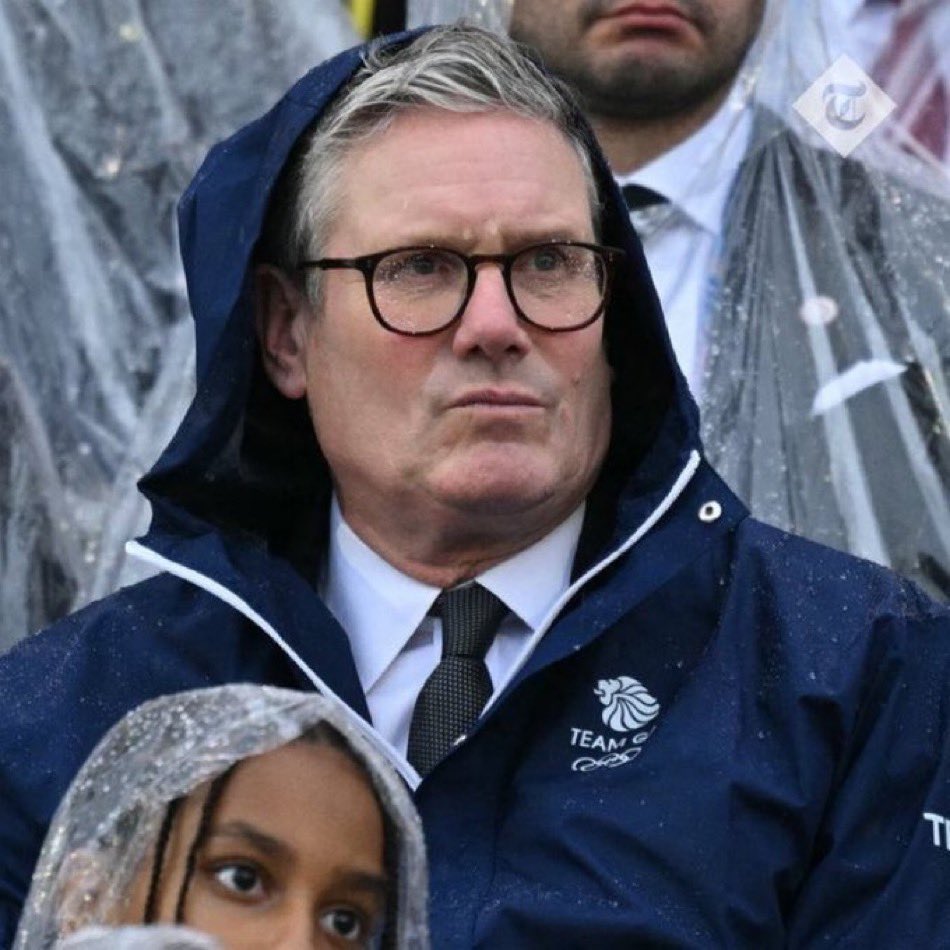 The sort of weather that makes Rishi Sunak want to announce a general election... #OpeningCeremony