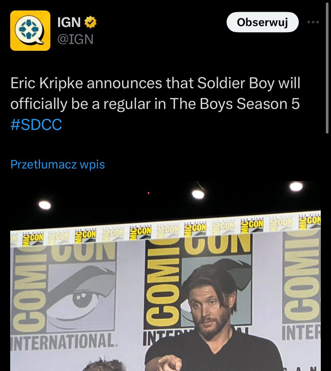 JensenAcklesPL's tweet image. πΈ β’ @JensenAckles upcoming projects!
β’ Tracker s2
β’ Countdown s1
β’ The Boys s5
β’ Vought Rising s1
#theboys #Tracker #spnfamily #SoldierBoy #Countdown #jensenackles