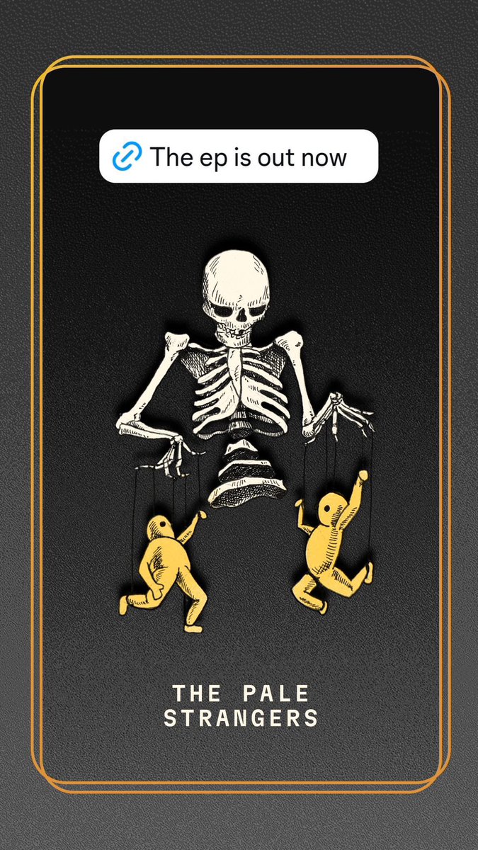 Today we give to you ‘The Pale Strangers’.

Listen to it LOUD in all the usual places! 🖤💛

linktr.ee/palestrangers