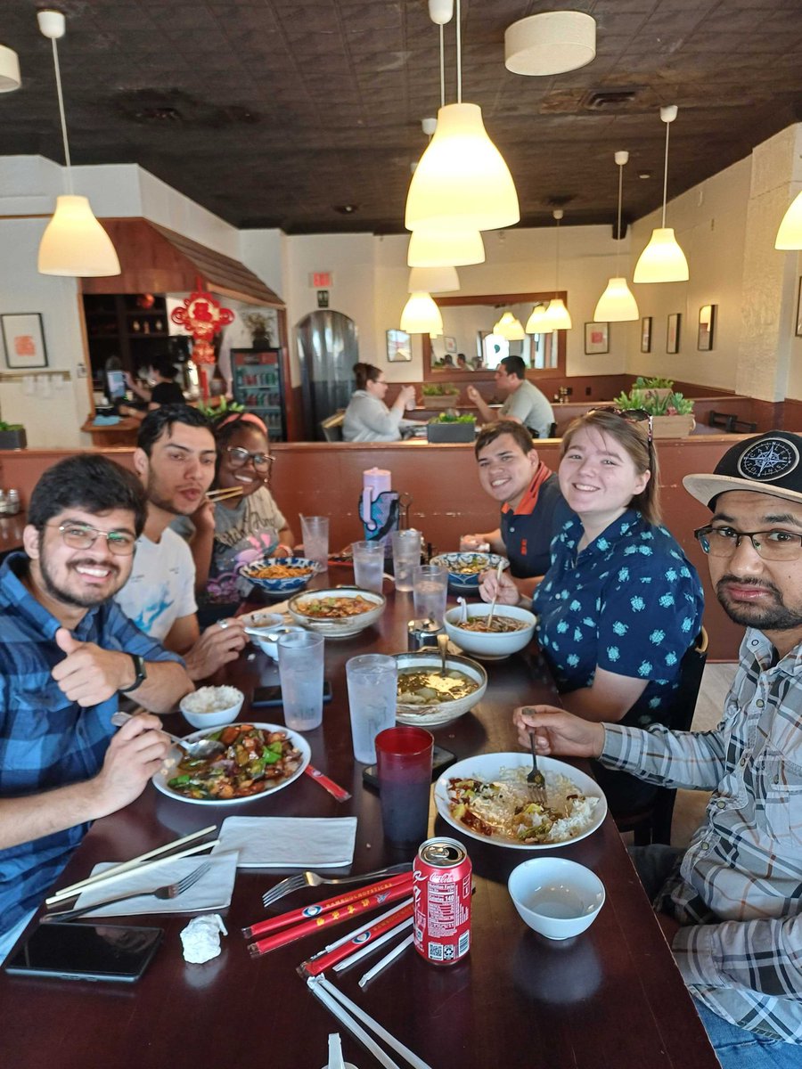 RossLabUC's tweet photo. Enjoyed a lab lunch today to wish farewell to Blaise @BlaiseOstertag who is moving to a post doc position at Cincy Children’s (doing mass spec!!! 🤫🤫) and to celebrate the addition of new people and a productive summer! #ProudPI #RossLab https://t.co/RaL1zQXA6Y