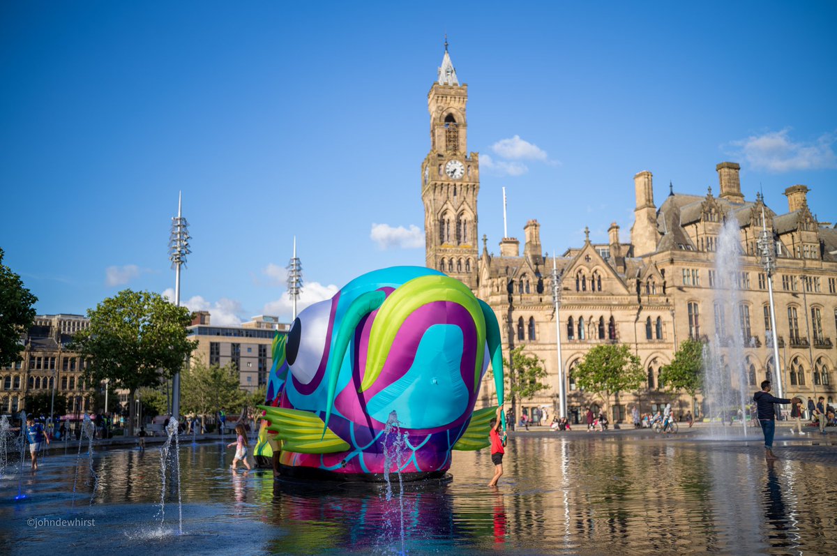 johndewhirst (@jpdewhirst) on Twitter photo Big fish, BD:Festival in City Park #Bradford. <a href="/visitBradford/">Visit Bradford</a> <a href="/BDCulture_/">Bradford District’s Culture</a> <a href="/bradford2025/">Bradford 2025</a> Big fish, BD:Festival in City Park #Bradford. <a href="/visitBradford/">Visit Bradford</a> <a href="/BDCulture_/">Bradford District’s Culture</a> <a href="/bradford2025/">Bradford 2025</a>