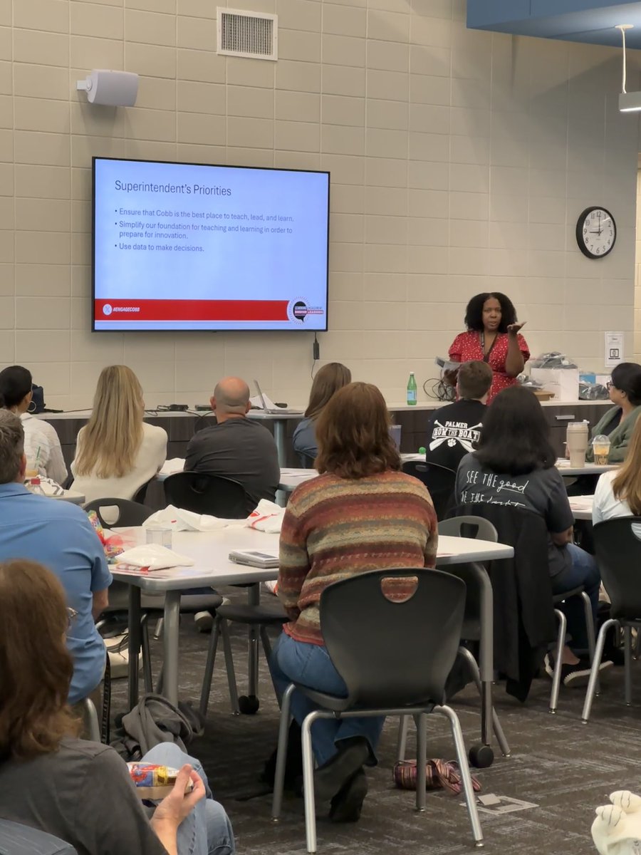KelliSchool's tweet photo. School Psychologists learned two new assessments today at our LEI session. #engagecobb @CobbSchools @CobbSchoolPsych https://t.co/o6aAtToVMN