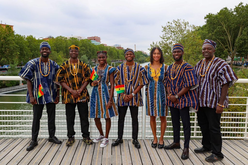 AfricaFactsZone's tweet photo. Team Ghana, Team Nigeria, Team South Africa and Team Angola at the Paris 2024 Olympics. https://t.co/GrSCe5vnxk
