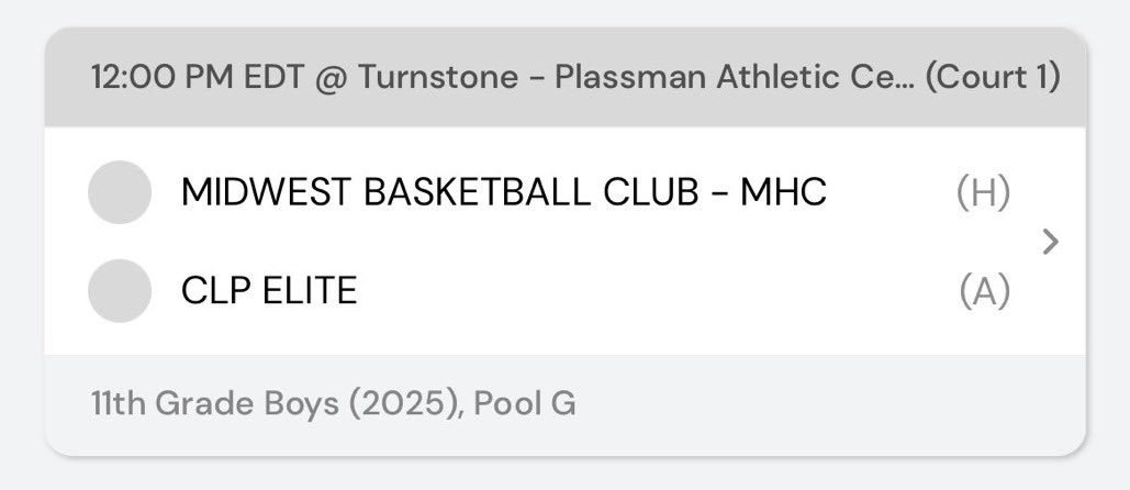 Benjamin York (@benjaminyork25) on Twitter photo Here is my schedule this weekend at <a href="/gymratsbball/">Gym Rats Basketball</a> National Championship in Ft Wayne!
<a href="/clpelite/">CLPELITE</a> <a href="/PrepHoopsOH/">Prep Hoops Ohio</a> <a href="/SpyReportOH/">Spy Report 🔦🏀</a> <a href="/BleacherRepub/">Bleacher Republic</a> <a href="/Allohiohoopsco1/">AllOhioHoops, LLC 🏀📝</a> <a href="/NEO_Spotlight/">T.J. Peatross</a> <a href="/_MikeRoth/">Michael Roth</a> Here is my schedule this weekend at <a href="/gymratsbball/">Gym Rats Basketball</a> National Championship in Ft Wayne!
<a href="/clpelite/">CLPELITE</a> <a href="/PrepHoopsOH/">Prep Hoops Ohio</a> <a href="/SpyReportOH/">Spy Report 🔦🏀</a> <a href="/BleacherRepub/">Bleacher Republic</a> <a href="/Allohiohoopsco1/">AllOhioHoops, LLC 🏀📝</a> <a href="/NEO_Spotlight/">T.J. Peatross</a> <a href="/_MikeRoth/">Michael Roth</a>