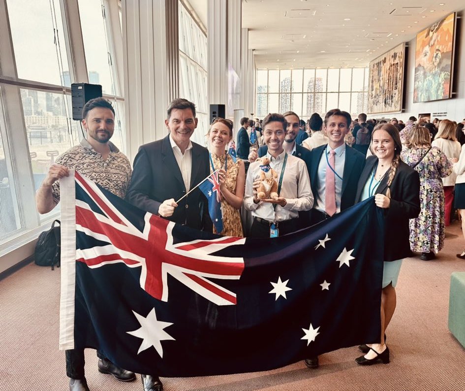 Ambassador James Larsen 🇦🇺🇺🇳 tweet media