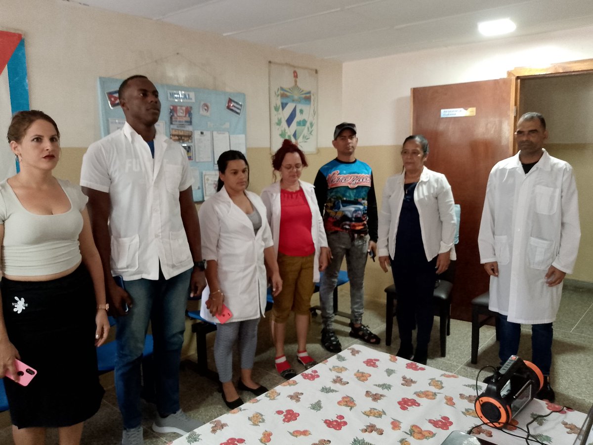 PlanellsRaiza's tweet photo. En nuestro @CDI514Caruao del estado @LguCubacoopera realizamos matutino especial en saludo al 71 Aniversario de los Asaltos a los Cuarteles Moncada y Carlos Manuel de Céspedes.
#71Moncada
#LaHistoriaPorAsalto
#CubaEnModoVictoria
#CubaViveEnSuHistoria
@cubacooperaven https://t.co/6G0guT2kXh