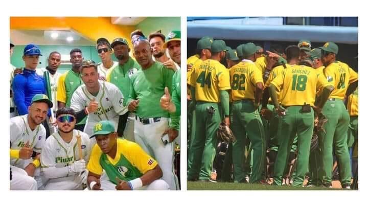Con el espíritu de nunca rendirse hoy saldrán al terreno a darlo todo, aportando su talento, energía y pasión por el béisbol ⚾️. Jueguen con la certeza de que juntos somos invencibles y qué hay un pueblo que los quiere y los apoya  
#PinarXNuevasVictorias