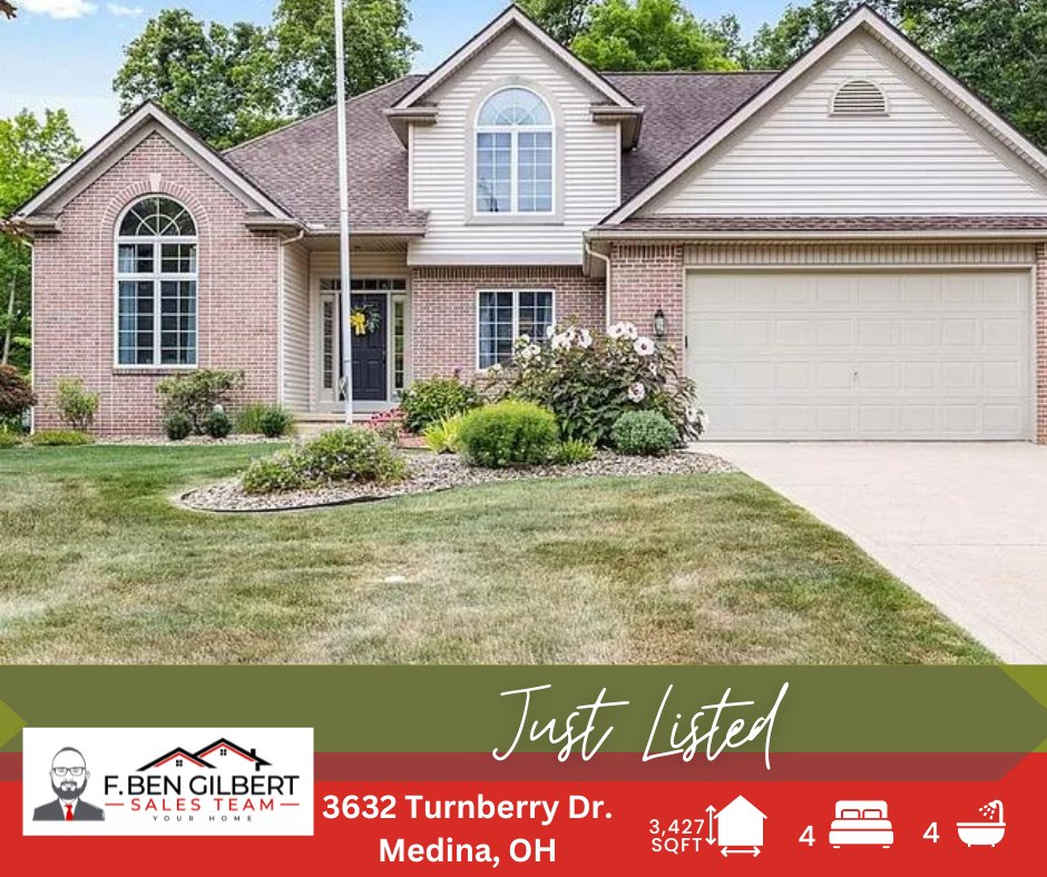 FBenGilbert1's tweet photo. 3632 Turnberry Dr. Medina, OH - Just Listed
 Welcome Home to 3632 Turnberry Dr! 
Check out this beautiful Cape Cod home in the desirable Montville Township area of Medina, OH! Conveniently located near Medina High School, Downtown Square, the Cleveland Clinic, and major highways. https://t.co/TEzeKNPkzF