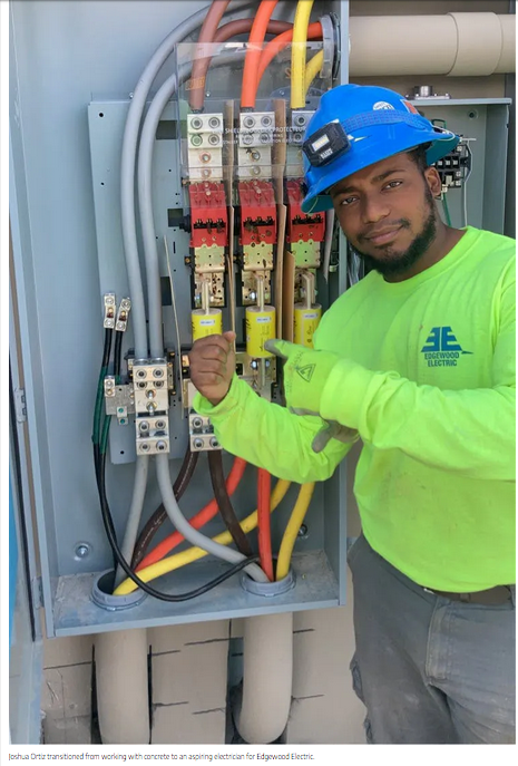 EdgewoodUSA's tweet photo. Congratulations to our amazing employee, Joshua Ortiz for being selected as EC&amp;M 2024’s 30Under30  Electrical All Stars! This is a terrific accomplishment and we thank you for all your hard work and dedication.We're glad to have you on our team #EdgewoodElectric #electrician #nky https://t.co/tI2Fg1VVCs