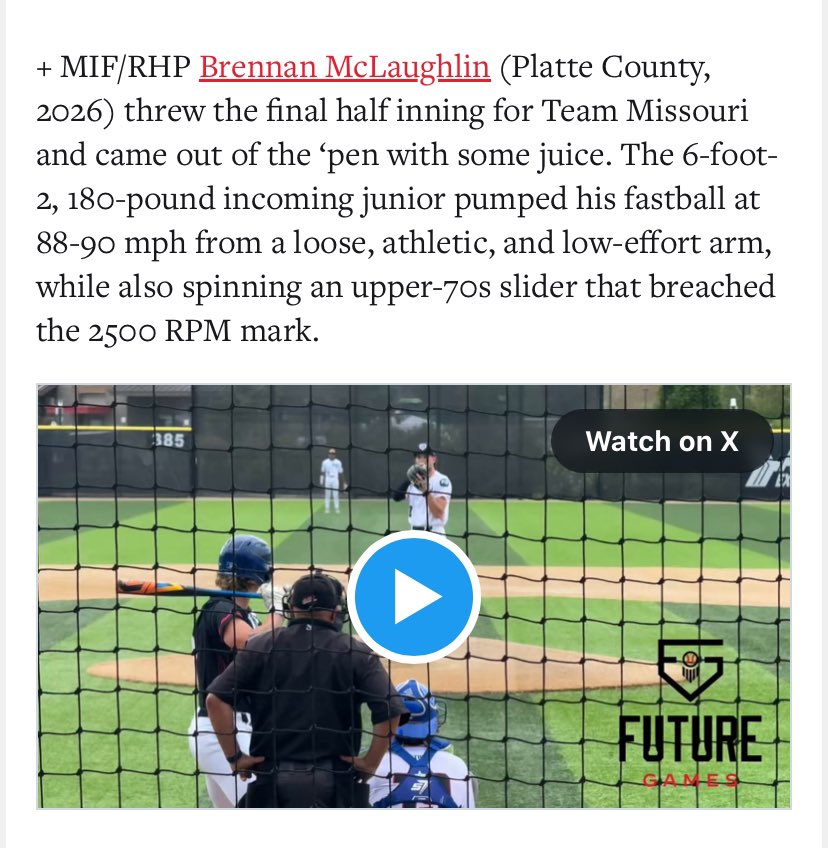 Competitive Edge Baseball (@ceshowcase_) on Twitter photo Recap of Day 1 of the #PBFG24 for <a href="/BrennanMac23/">Brennan McLaughlin</a>
Great job Brennan!
<a href="/EliahMac23_HC/">Eli McLaughlin</a> <a href="/Piratebaseball/">PC Baseball</a> <a href="/DionandreJ47425/">Coach Josenberger</a> <a href="/CE_Athlete/">Competitive Edge</a> Recap of Day 1 of the #PBFG24 for <a href="/BrennanMac23/">Brennan McLaughlin</a>
Great job Brennan!
<a href="/EliahMac23_HC/">Eli McLaughlin</a> <a href="/Piratebaseball/">PC Baseball</a> <a href="/DionandreJ47425/">Coach Josenberger</a> <a href="/CE_Athlete/">Competitive Edge</a>