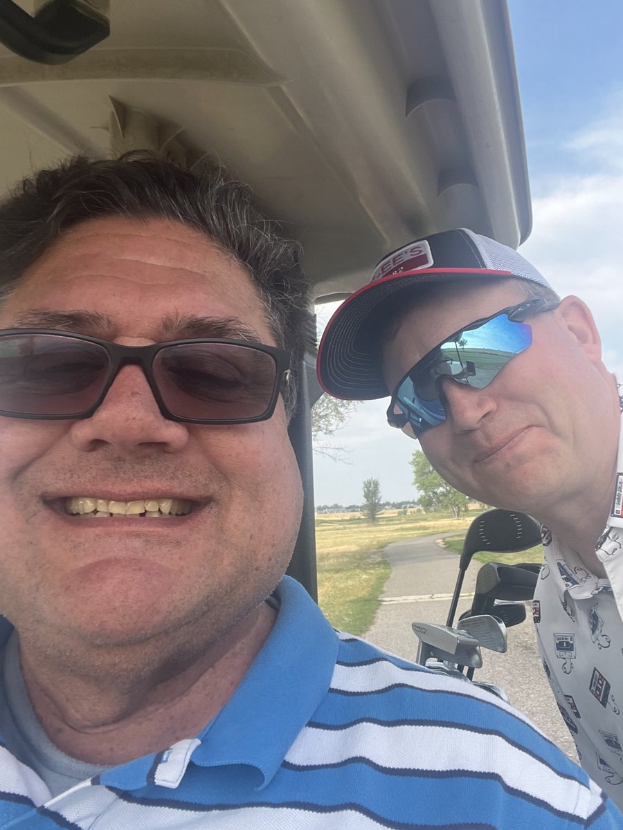 Enjoying Commonground this morning with ⁦⁦<a href="/T2GTurfGuy/">Lewis Sharp</a>⁩