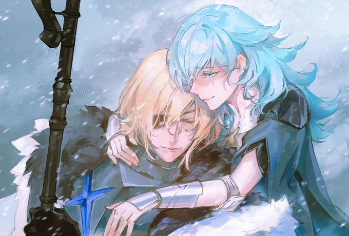 風花雪月5周年おめでとうございます!想い出の青ルート。#FE風花雪月5周年 #FE3H 
