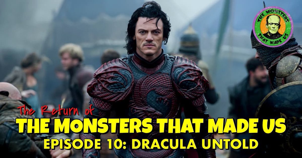 MonsterMadePod's tweet image. Join @dancolon &amp;amp; @the_mikestir as they turn the clock all the way back to the 15th century to witness the transformation of Vlad Dracula, the Prince of Wallachia, into one of the most legendary monsters the world has ever known! 

cageclub.me/dracula-untold/