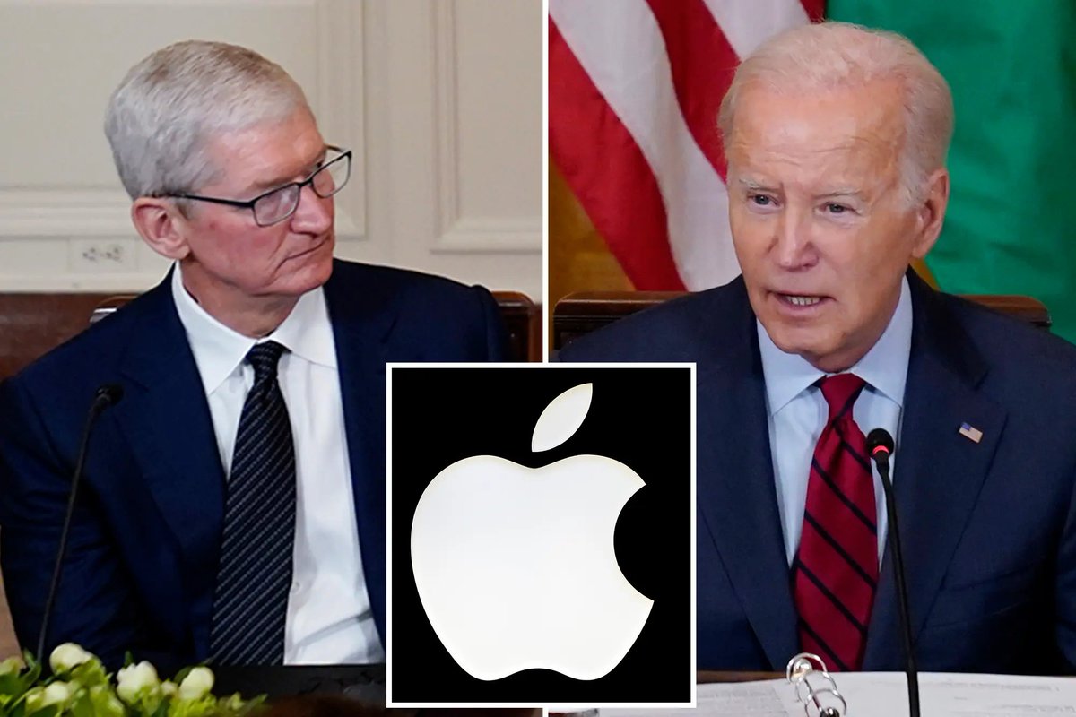 🚨🇺🇸APPLE JOINS BIDEN'S AI COMMITMENTS, PLEDGES NOT TO USE AI TO DESTROY THE WORLD

The company has signed onto Biden’s voluntary AI commitments, joining 15 other companies in pledging to use AI responsibly.

This initiative, initially launched in July 2023, includes tech giants