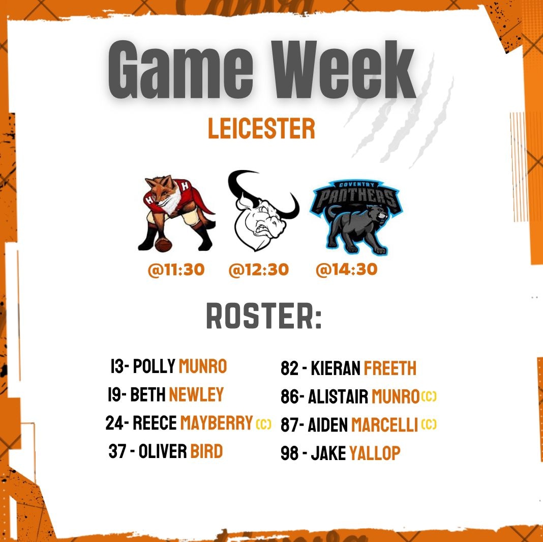 No practice this week as our mixed adults squad are off to Leicester Huntsman for gameday number 7.
#PartofthePack 🐺🏈🐺🏈