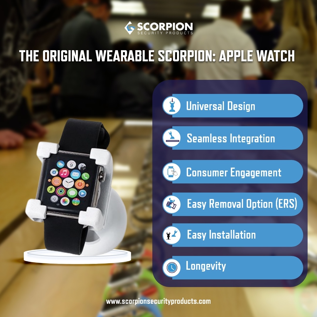 ScorpionSecure's tweet image. Our innovative watch display security solutions are designed for you! Ensure your Apple watches are protected, enhance customer engagement, and streamline store operations with our easy-to-install devices.
hubs.li/Q02J3dm20 
#applewatch #retailsecurity #smartwatchprotection