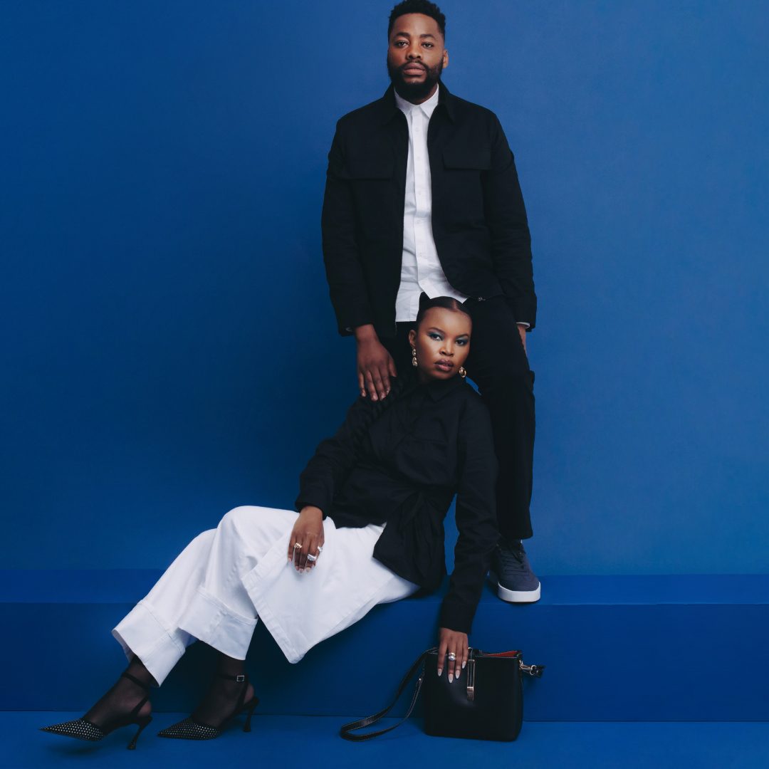 WOOLWORTHS_SA's tweet photo. Every edition of our #StyleBySA series unveils a fresh perspective, with each campaign celebrating self expression. In August, we look at design duo, Keneilwe Mothoa &amp; Lubabalo Mxalisa in denim 👖

Shop Style By SA: https://t.co/aJRd3MouJH https://t.co/VXEDAiuwuO