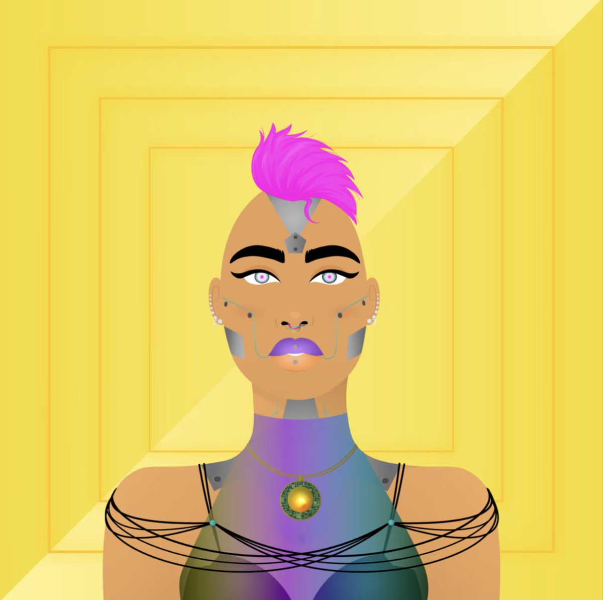 Do you have a <a href="/worldofwomennft/">world of women</a> #WoWGalaxy ? 💖✨✨✨💎#GWoW1295 is a #BadAss and reminds me of <a href="/SwaggerSociety/">Swagger Society</a> Robin Arzon!! Happy 3rd Birthday #WoWNFT