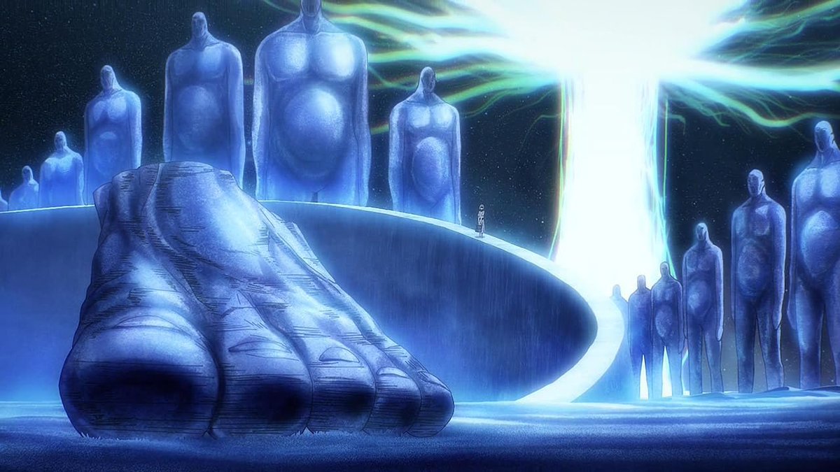 felxbr's tweet photo. From you, 2000 years ago 

This show has no right to be as incredible as it is. One of the greatest episode of television l’ve ever seen. Had my mouth open the last five minutes. Anything I will say won’t be able to express my emotions. Absolute insanity. https://t.co/u6Jmc93PTK
