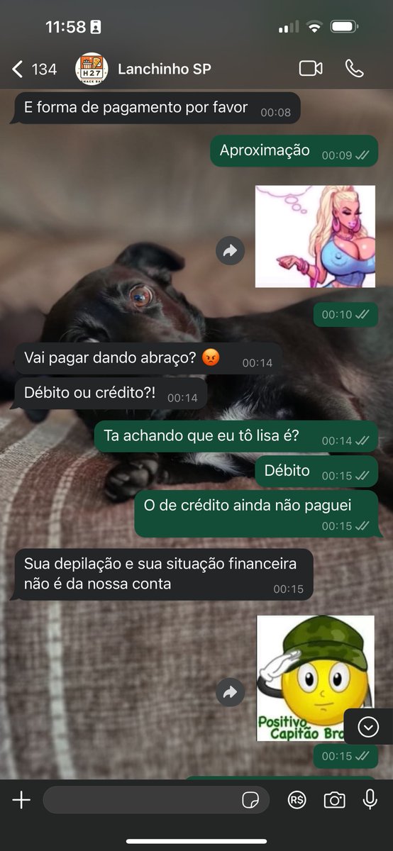 BauenyBarroco's tweet photo. “Vai pagar me dando abraço? 😡” 😭😭😭😭😭😭😭😭 https://t.co/zHvogZOgmM