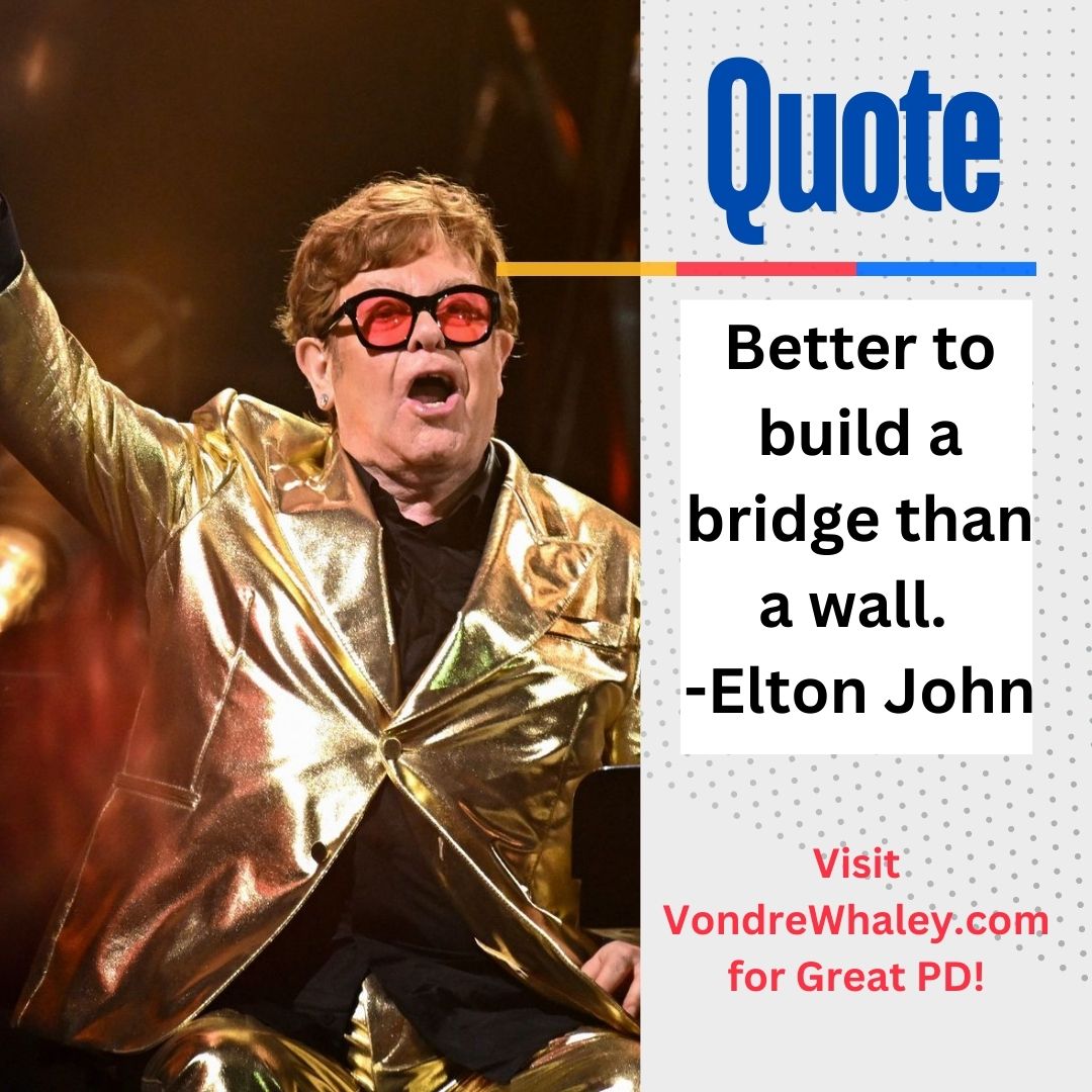 Let's build bridges! #FactsMatter