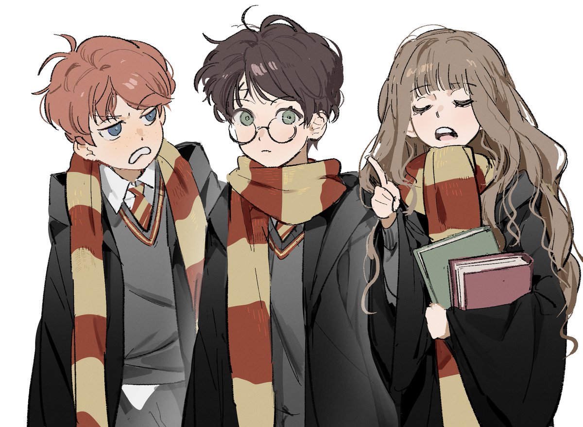 #HarryPotter  초창기 골든트리오 좋아