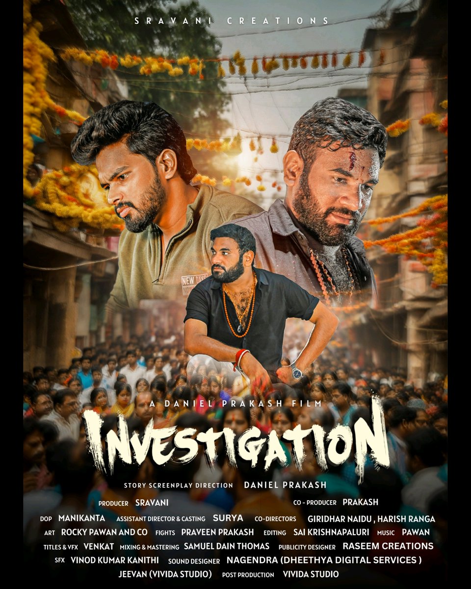 RaseemCreations's tweet photo. Happy to be a part of #investigation

Directed by #DanielPrakash 
 
Trailer out now: https://t.co/BgXhFNkL9P

#Praveen
#shortfilm #shortmovie #telugu #tollywood https://t.co/GLd0jumSf9