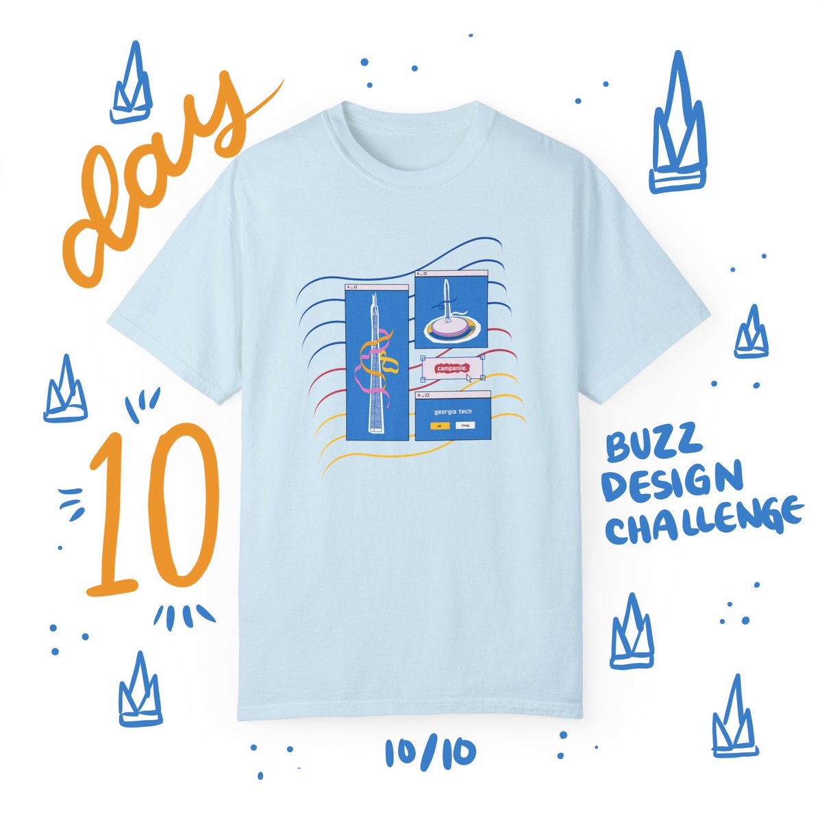 slv_studios's tweet photo. last day of the buzz design challenge, day 10!!!! we made it🔥

@GeorgiaTech @_buildspace @_nightsweekends https://t.co/ZLFF4NHJZ5