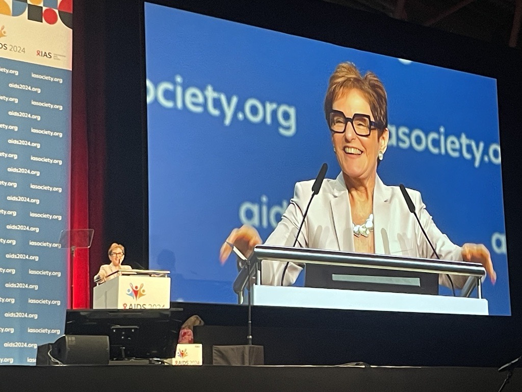 IAC - the International AIDS Conference (@aids_conference) on Twitter photo A huge welcome to the newly appointed <a href="/iasociety/">IAS - the International AIDS Society</a> President <a href="/BGrinsztejn/">Beatriz Grinsztejn</a> 🇧🇷! 👏 #AIDS2024 A huge welcome to the newly appointed <a href="/iasociety/">IAS - the International AIDS Society</a> President <a href="/BGrinsztejn/">Beatriz Grinsztejn</a> 🇧🇷! 👏 #AIDS2024