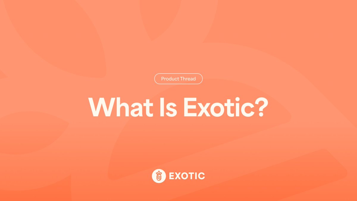 Let’s talk more about Exotic Markets and what we’re building on <a href="/injective/">Injective 🥷</a> , and learn how we can help you grow sustainable yields. Here is why we decided to build our protocol:

🧩 Current Investments are Complex
🚫 No Trading Variety
⚠️ PERP’s are High Risk