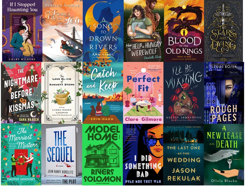 MacmillanLib's tweet photo. Pick your favorite October titles from @Colbywilkens, @Charlotte_Stein, @seesarawrite, @lyndacloigman, @KelleyArmstrong, @LevACRosen, @cyborgyndroid, @oliviablacke, &amp; others for the October 2024 LibraryReads list! Votes due September 1st👉https://t.co/769dOWMOWE #colldev #readadv https://t.co/ygSItxhsD1