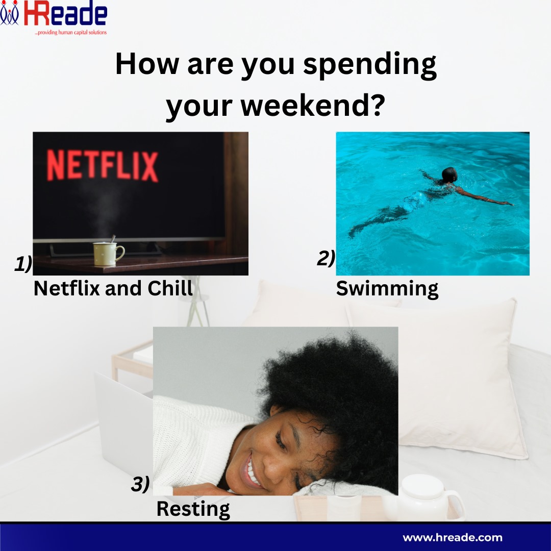 HReadeltd's tweet photo. Friday!!

How would you be spending your weekend?

Tell us in the comment section.

 #HReadeLimited #Weekend #SocialMedia #Consulting https://t.co/42JM2sScwZ