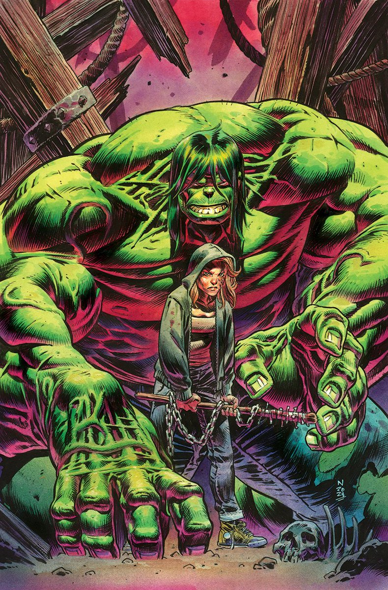 NicKlein's tweet image. Incredible HULK # 18 cover. Mixed media on paper.
Im drawing the interiors for this as Im posting this, gonna be rad!