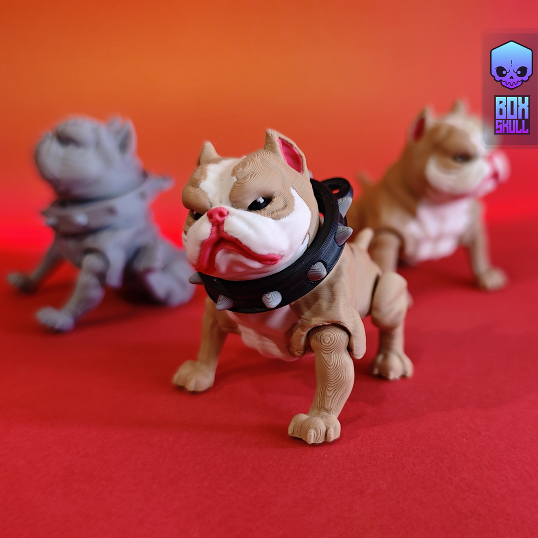BoxSkull3D's tweet photo. FLEXI - AMERICAN BULLY
New desing available now on @Cults3D 

https://t.co/zPZjRuuL4n

#boxskull #animalprint #cults #dogs #prints #print3d #ender #animalprint #cults3d #animals #animalslover #americanbully #dog #bambulab https://t.co/7EnFZXHFio