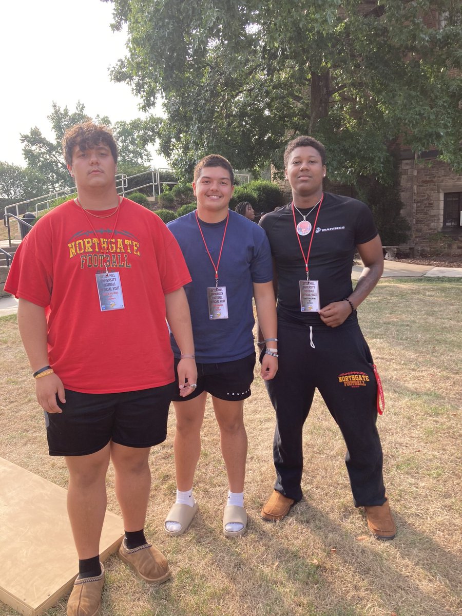 kalebbillings76's tweet photo. Thank you @CoachKevinMay for inviting me to Seton Hills Jr day I had a great time and can’t wait to be back on campus! https://t.co/xsVZ8sY4an