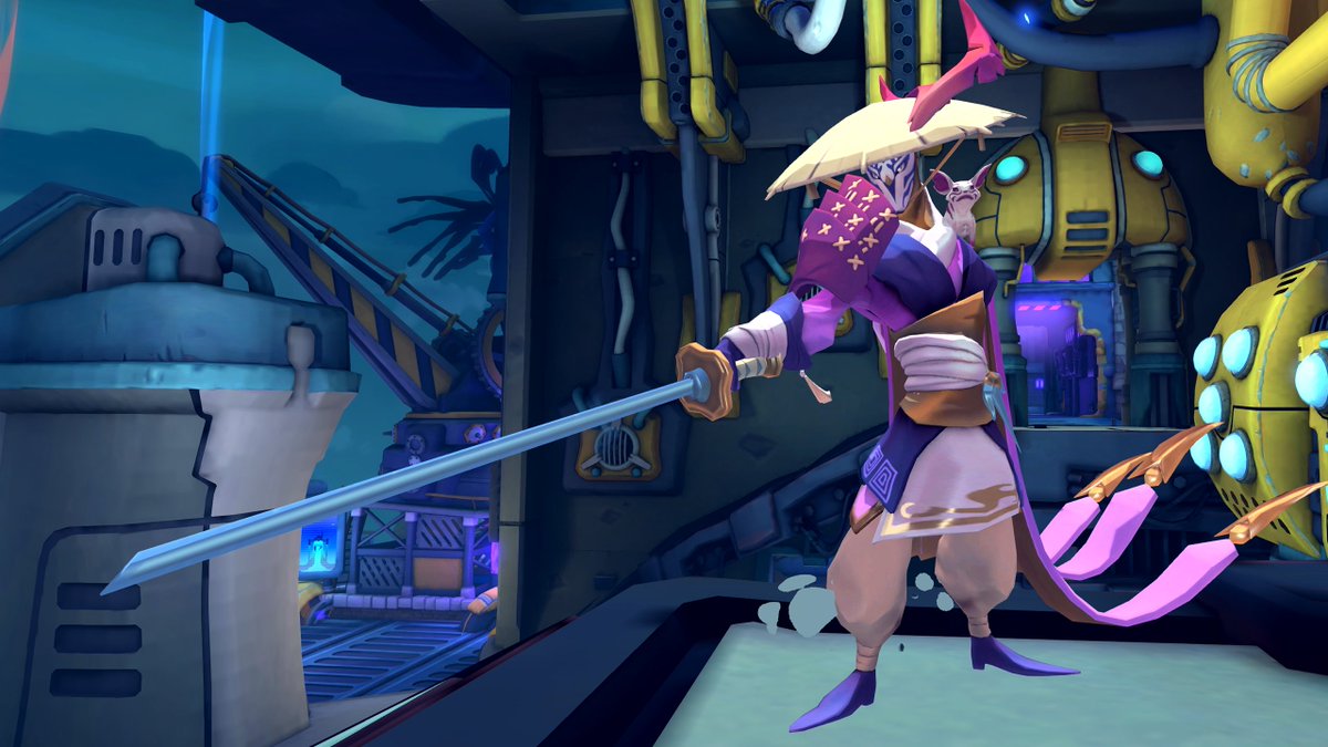 GoGigantic's tweet photo. Our first weekend event has begun!

Jump into Gigantic: Rampage Edition and play a Rush match NOW to get the "Sakura Weaver" hero and weapon skin for Tyto the Swift ⚔️🌸

📜 > https://t.co/g4goTDPwlr https://t.co/OueIVEO6Ba