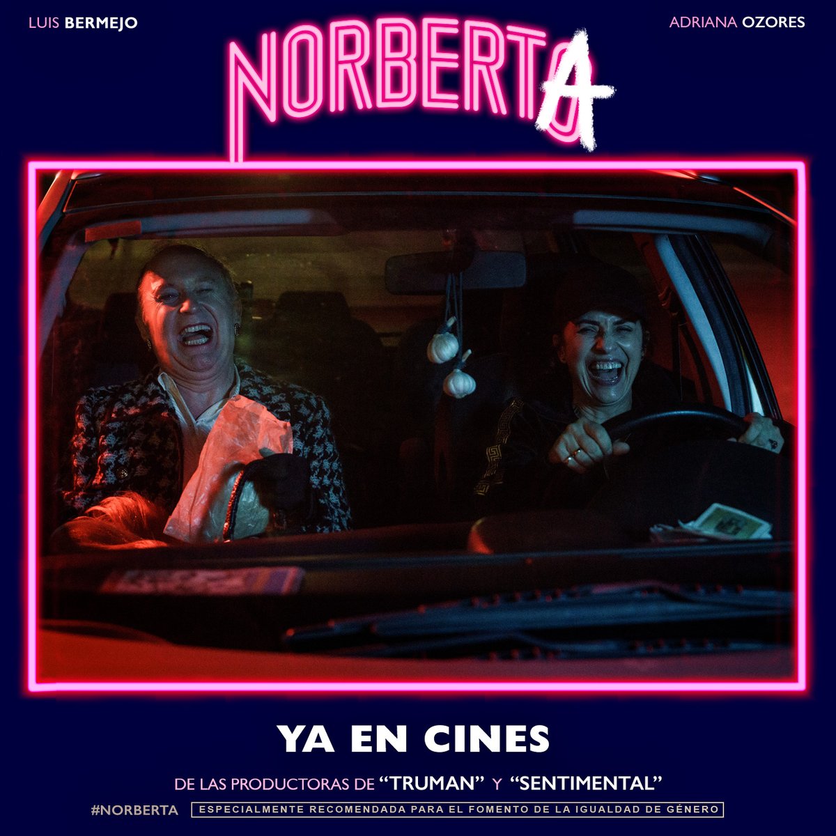 filmax's tweet photo. ¿Preparadxs para una buena sesión de risas?
Luis Bermejo y Adriana Ozores lo tienen todo listo. 🎬 #Norberta, la comedia más refrescante del verano, ya en cines. https://t.co/3c3xcMRSFe
