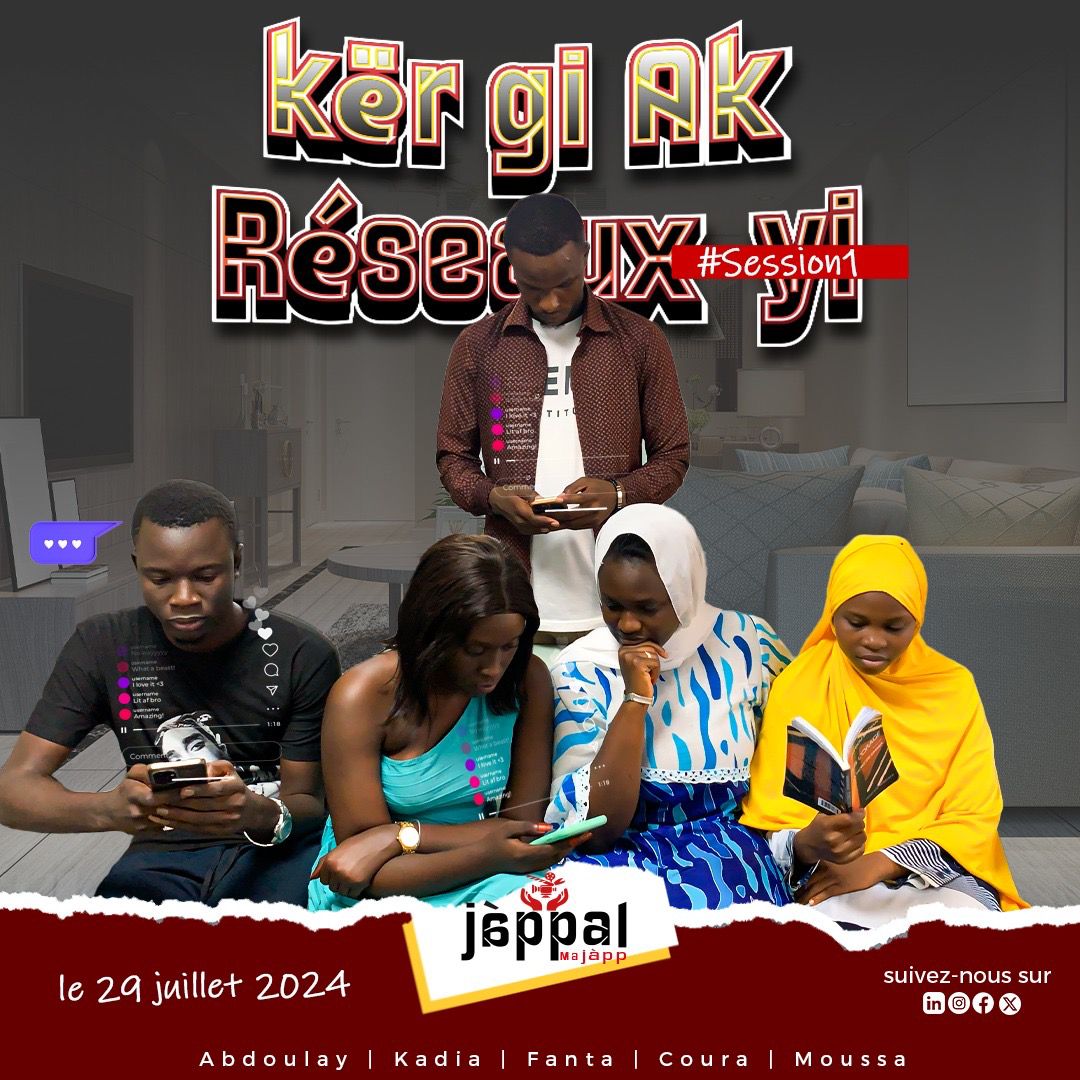 Docteur_Mbegte's tweet photo. les affiches Des Courts métrages réalisés par mes camarades de Classe
Les référents Digitaux de @ODCSenegal
Xaar léen Films yi Live Sur notre page Insta
Je vous passerez le lien🎥♥️🔥❤️🔥🔥
Bane moléen dakal ?
Stay Tuned
#Mbégté
#RefDig
#ODC
#AmalNjariñAskanWi https://t.co/vJanWPrJUJ