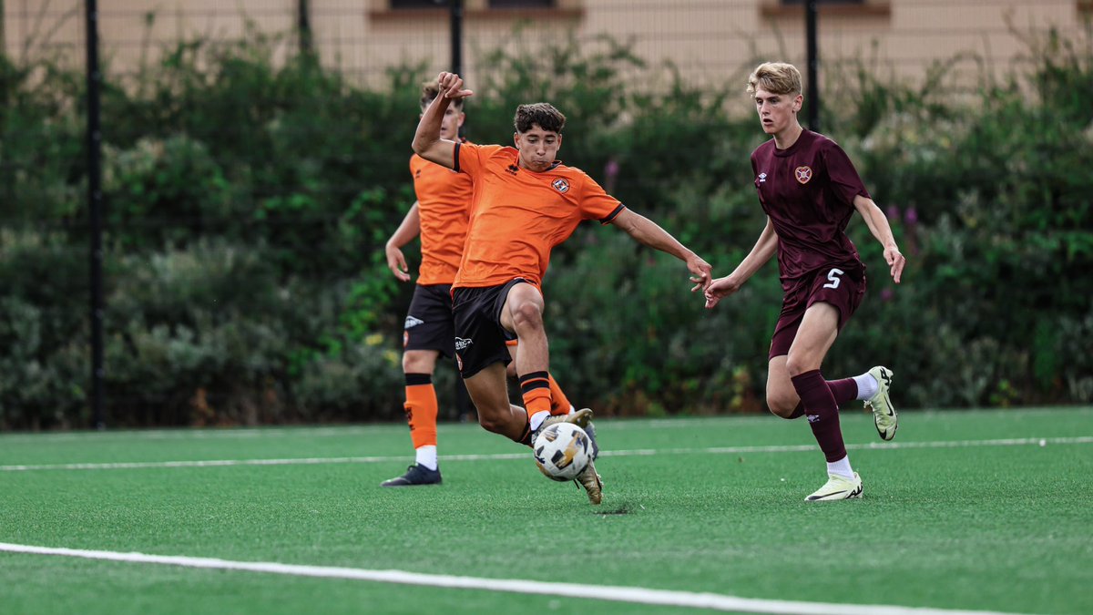 DUFCAcademy's tweet photo. Starting as they mean to go on 🔥

✅ A late flurry of goals saw the #YoungTerrors claim a resounding 6-1 victory over Heart of Midlothian this afternoon 

Calvin Beattie, Zeke Cameron (2), Finlay Simpson, Brodie Lee and Conal Shields all rippled the net at Foundation Park ⚽️ https://t.co/YiomitKL1C