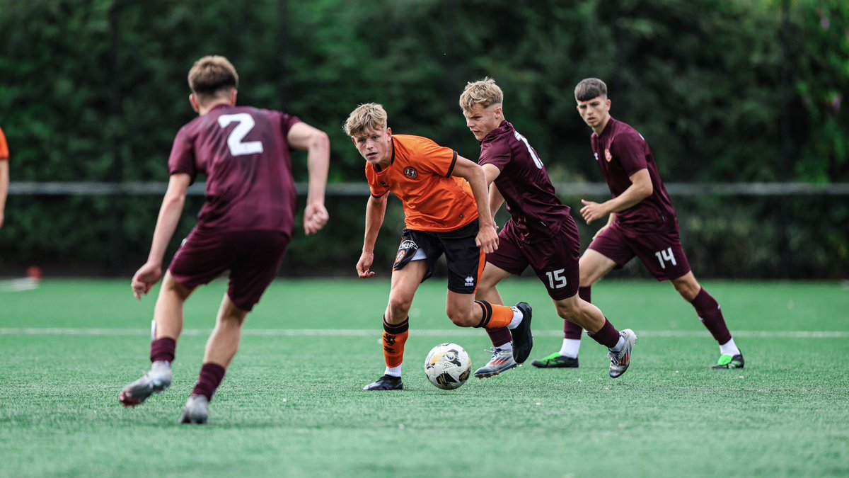Starting as they mean to go on 🔥

✅ A late flurry of goals saw the #YoungTerrors claim a resounding 6-1 victory over Heart of Midlothian this afternoon 

Calvin Beattie, Zeke Cameron (2), Finlay Simpson, Brodie Lee and Conal Shields all rippled the net at Foundation Park ⚽️