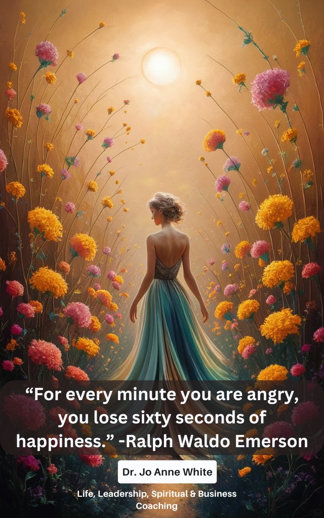 JWPowerYourLife's tweet photo. "Time is precious. How you spend it shapes your life experience. Anger steals joy & peace. Release it. Focus on what brings you happiness to make the most of each second." Dr. Jo Anne White #poweryourlife #transformation #innovation #ChooseHappiness #PositiveMindset #Releaseanger https://t.co/IpmAziANHt