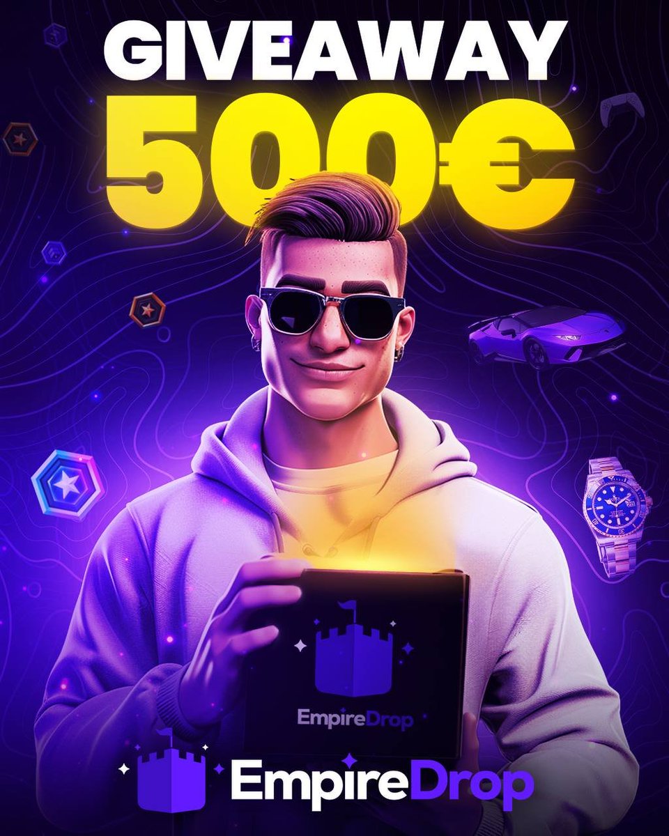 vitaisback's tweet photo. 500€ GIVEAWAY ! 🎁

Avec EmpireDrop, on vous envoie 5 x100€, crédités directement sur votre compte 🎉

CONDITIONS : 
► Avoir un compte : https://t.co/QO72N2MFae
► RT + LIKE ❤️
► Follow @empiredrop & @vitaisback 

GL ! (T.A.S le 04/08)