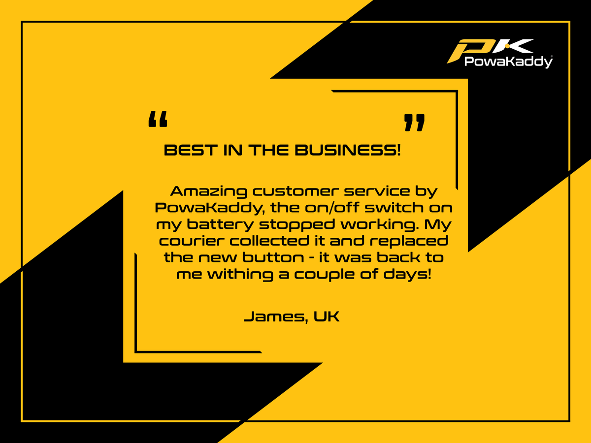 Our team is always on hand to assist. Don't hesitate to reach out!

#RemoteControl #RemoteTrolley #RX1 #Remote #TeamPowaKaddy #PowaKaddy  #Golf #LoveGolf #GolfLife #GolfTrolley #ElectricTrolley