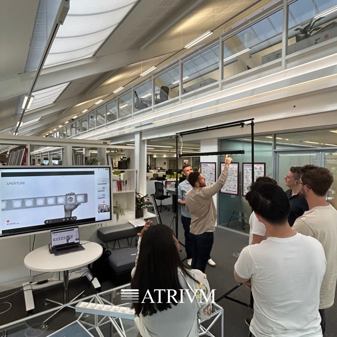 Looking back at a great day sharing the power of <a href="/fluxwerx/">Fluxwerx</a> with the brilliant team at Hoare Lea in London! 💡thank you for having us   #Atrium #HoareLea #Fluxwerx #lightingdesign #DesignEducation #behindthescene #london