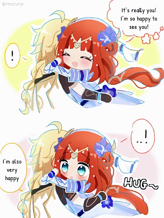 Hug 💕

#原神 #GenshinImpact #Aether #Nilou #aelou
