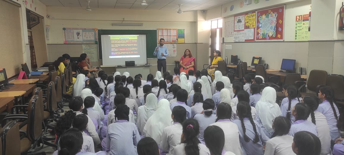 As per direction of Hon'ble DM South, a training programme was successfully conducted by PC Md Usman, DDMA South on Disaster Management (including practical demonstration) to School students &amp; teachers at SKV School,Hauz rani on 25-7-2024,approx 500 students attended training pgm