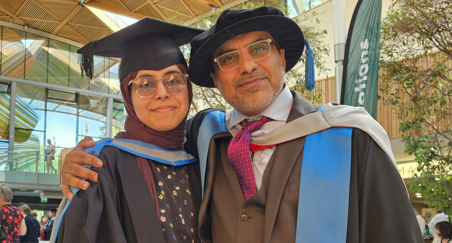 Stephane Hlaimi (@stephanehlaimi) on Twitter photo <a href="/UniofExeter/">University of Exeter</a> is not just a university, it is a family.
Father and daughter graduate together this year. Congratulations to the father Abdallah and the daughter Alhanof Alharbi !
news.exeter.ac.uk/faculty-of-hum… <a href="/UniofExeter/">University of Exeter</a> is not just a university, it is a family.
Father and daughter graduate together this year. Congratulations to the father Abdallah and the daughter Alhanof Alharbi !
news.exeter.ac.uk/faculty-of-hum…