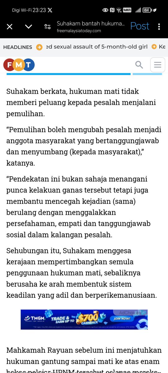 aairaraa's tweet photo. @fmtoday Taik anjing kau lah pemulihan.. HUKUMAN GANTUNG TU BIAR BAGI SEDAR SIKIT MANUSIA SEJENIS DIORG NI INGAT DH BUNUH ORG BOLEH LEPAS HIDUP BERANAK PINAK? PIGI MIMPI DA.. MUNUH ORG BERANI, DATAI GILIRAN YA MATI TAKOOT KECUT TAIK BABI LAH 🖕 https://t.co/5kg0PH55EZ