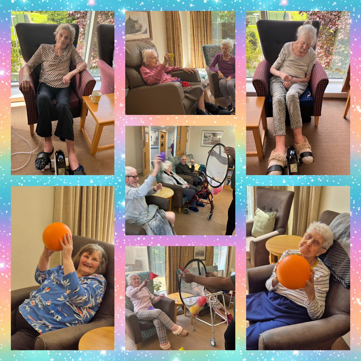 Cycling, netball and beanbag target has kept the residents active today as we get ready to watch the Olympic opening ceremony <a href="/HattonGrange/">Hatton Grange</a>. 

<a href="/AnchorLaterLife/">Anchor</a>